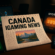 A newspaper with the headline “Canada iGaming News” placed among devices showing sports bets and slot symbols.